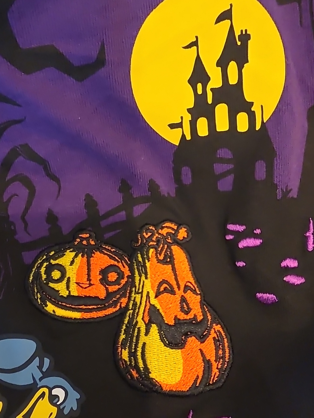Disney Adult Halloween Cotton T-Shirt Mickey Donald Goofy Pluto Unisex Sz L NWT - Picture 10 of 16
